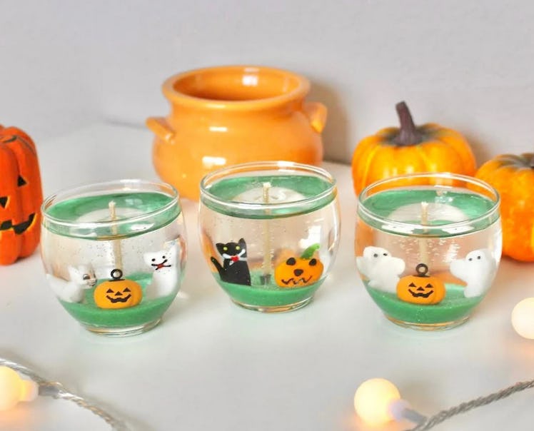 Mini Halloween Character Candles