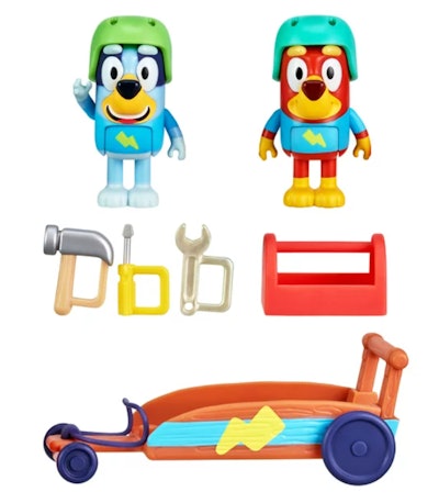 Rusty & Bluey's Go-Kart Vehicle & Figures Pack is a 'Bluey' holiday toy for 2022.