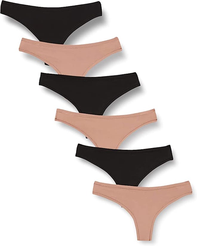 Amazon Essentials Thongs (6-Pack)
