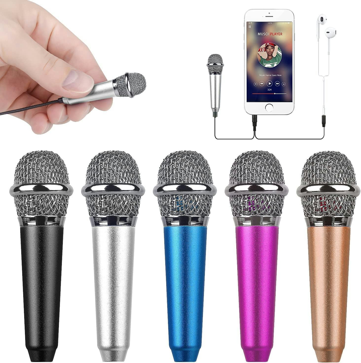 This mini microphone for TikTok comes in five colors and costs under $15.