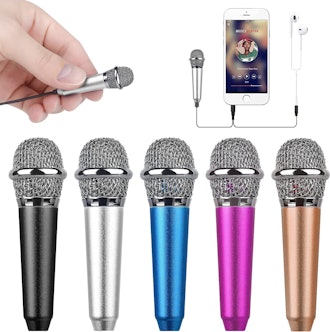 This mini microphone for TikTok comes in five colors and costs under $15. 