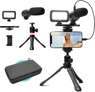 This video-making kit includes almost all the essentials for creating TikTok content.
