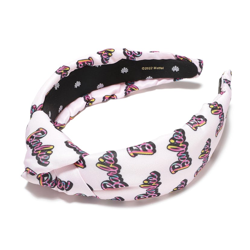 Barbie Stripe Printed Knotted Headband