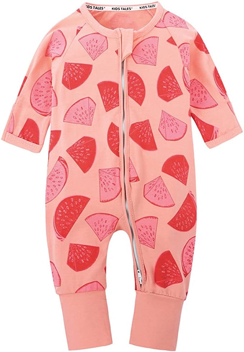 Kids Tales Zip Baby Pajamas