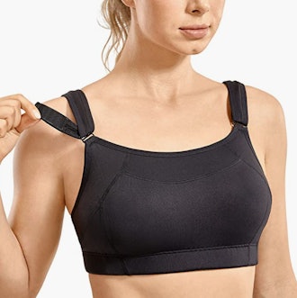 SYROKAN Wirefree Front Adjustable High Impact Bra