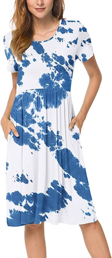 DB MOON Empire Waist Dress