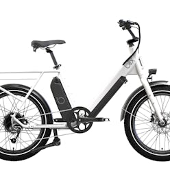 A product photo of the Dubbel in white