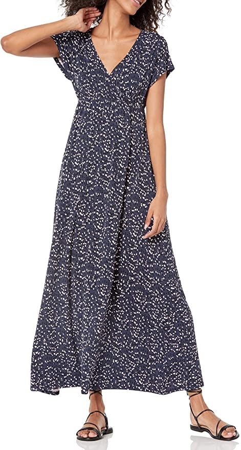 Amazon Essentials Surplice Maxi Dress
