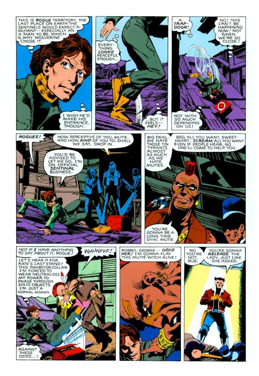 A page from X-Men #141