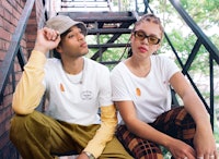 ThredUp x Heinz Vintage Drip ketchup-stained secondhand clothing collection