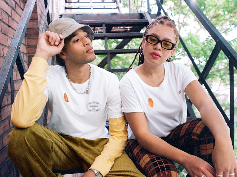 ThredUp x Heinz Vintage Drip ketchup-stained secondhand clothing collection