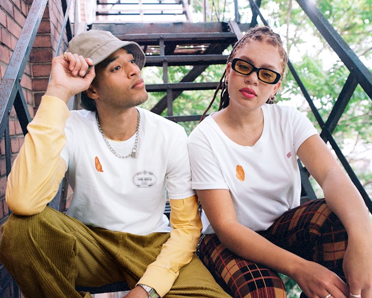 ThredUp x Heinz Vintage Drip ketchup-stained secondhand clothing collection