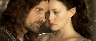 Aragorn and Arwen in 'The Lord of the Rings: The Two Towers'