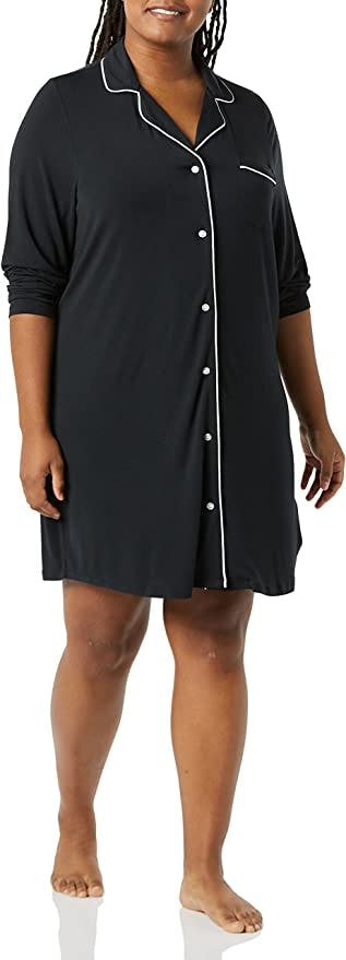 Amazon Essentials Piped Nightshirt