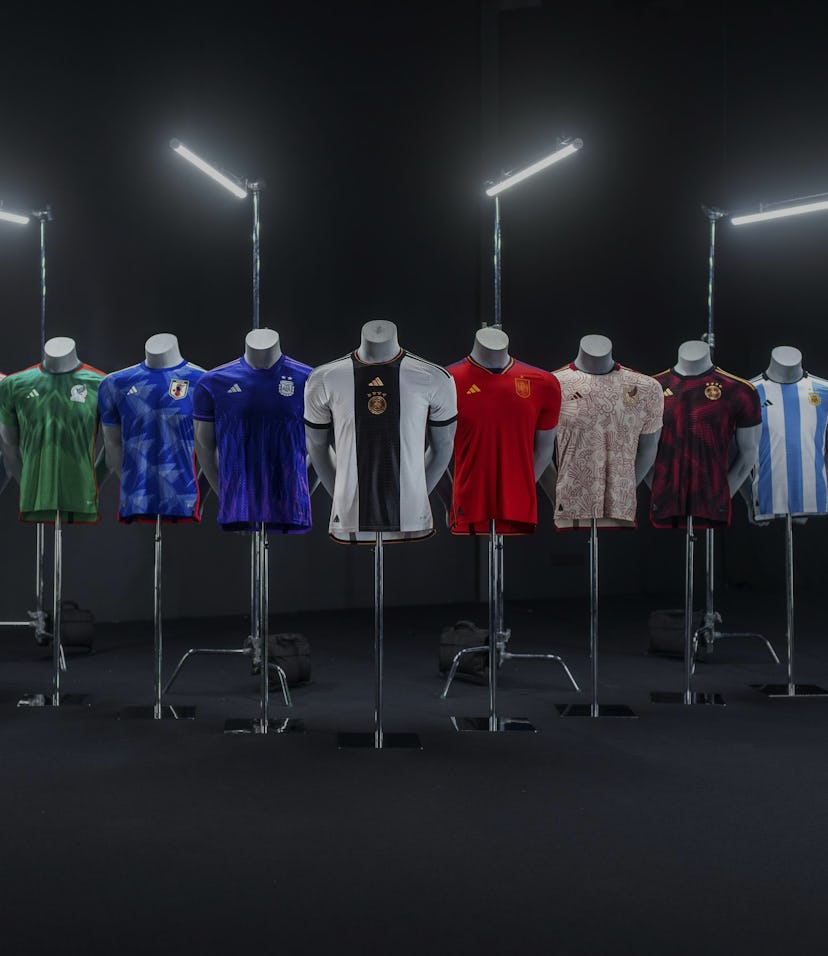 Adidas 2022 FIFA World Cup Federation kit jerseys