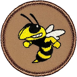 Amazon Yellowjacket Patrol Patch - 2" Diameter Round Embroidered Patch