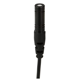 This lavalier mic for TikTok is slim and lightweight.