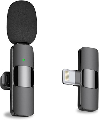 This wireless lavalier mic for TikToks is compatible with iOS devices and is super easy to set up.