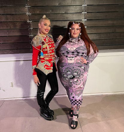 Singer Gwen Stefani and Model Tess Holliday