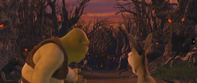 'DreamWorks Spooky Stories' features Shrek and his friends.