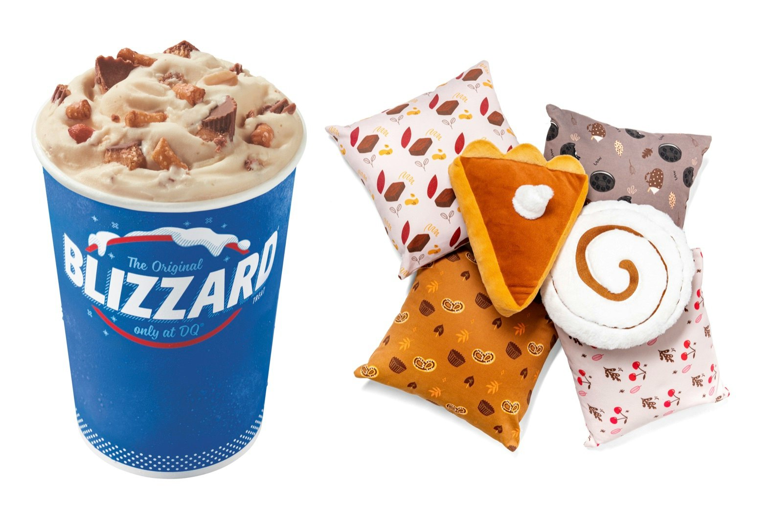 dairy queen scented pillows