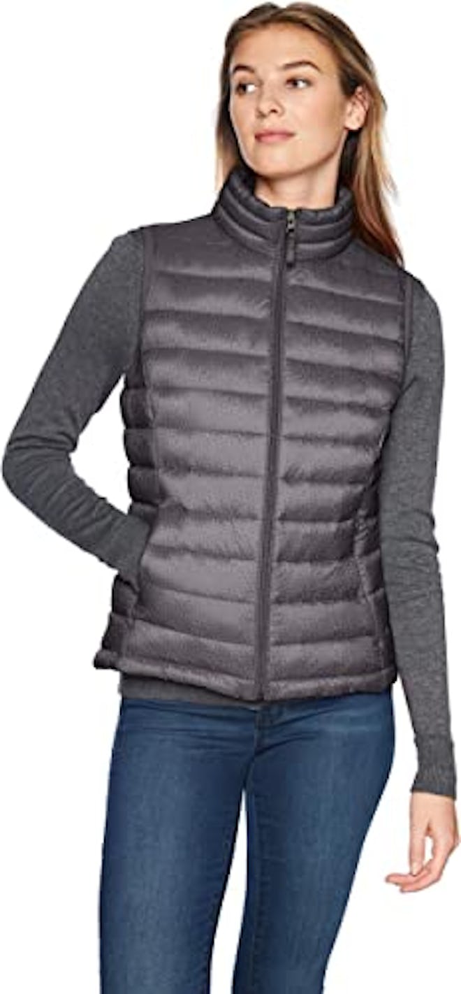 Amazon Amazon Essentials Women's Lightweight Water-Resistant Packable Puffer Vest