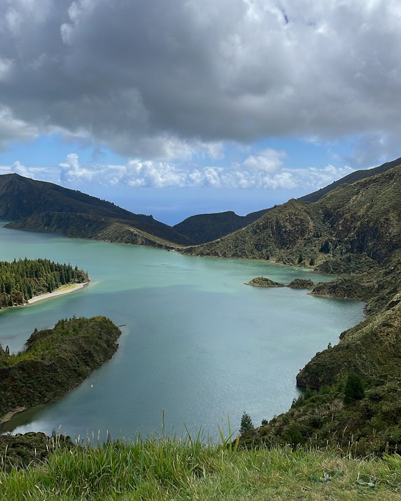 view on the azores island