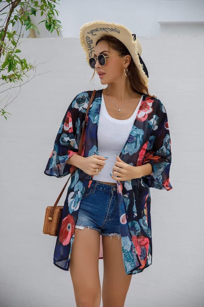 Chicgal Puff Sleeve Cardigan