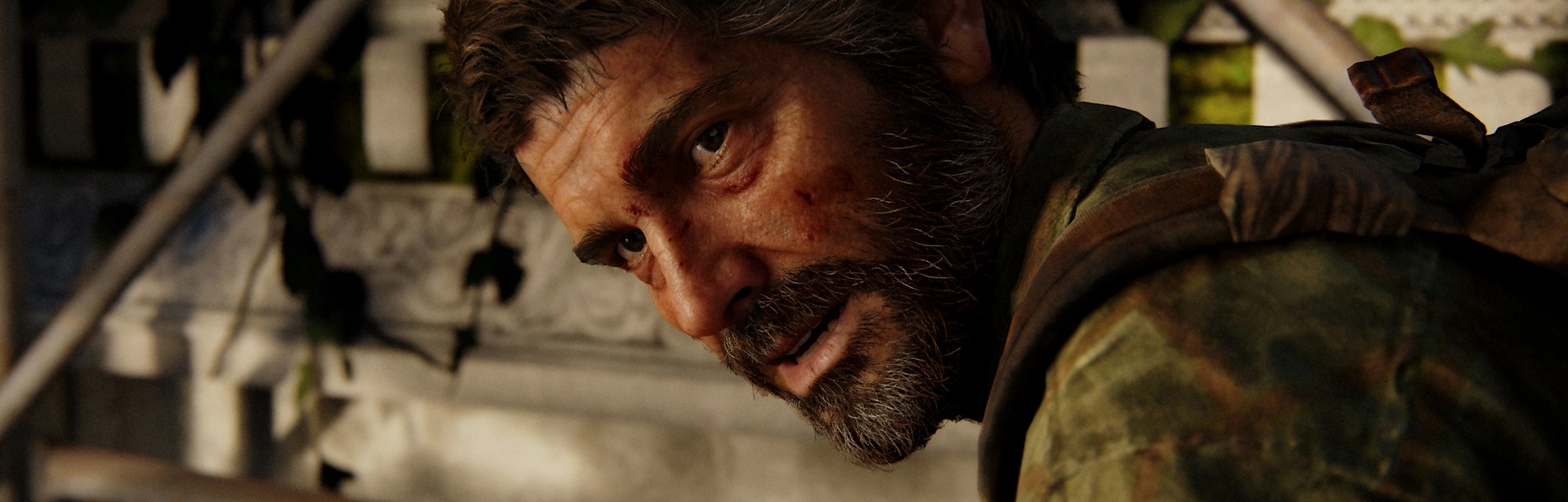 Joel in The Last of Us Part I.
