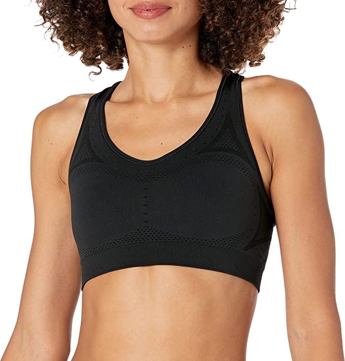 Hanes Seamless Racerback Sports Bra
