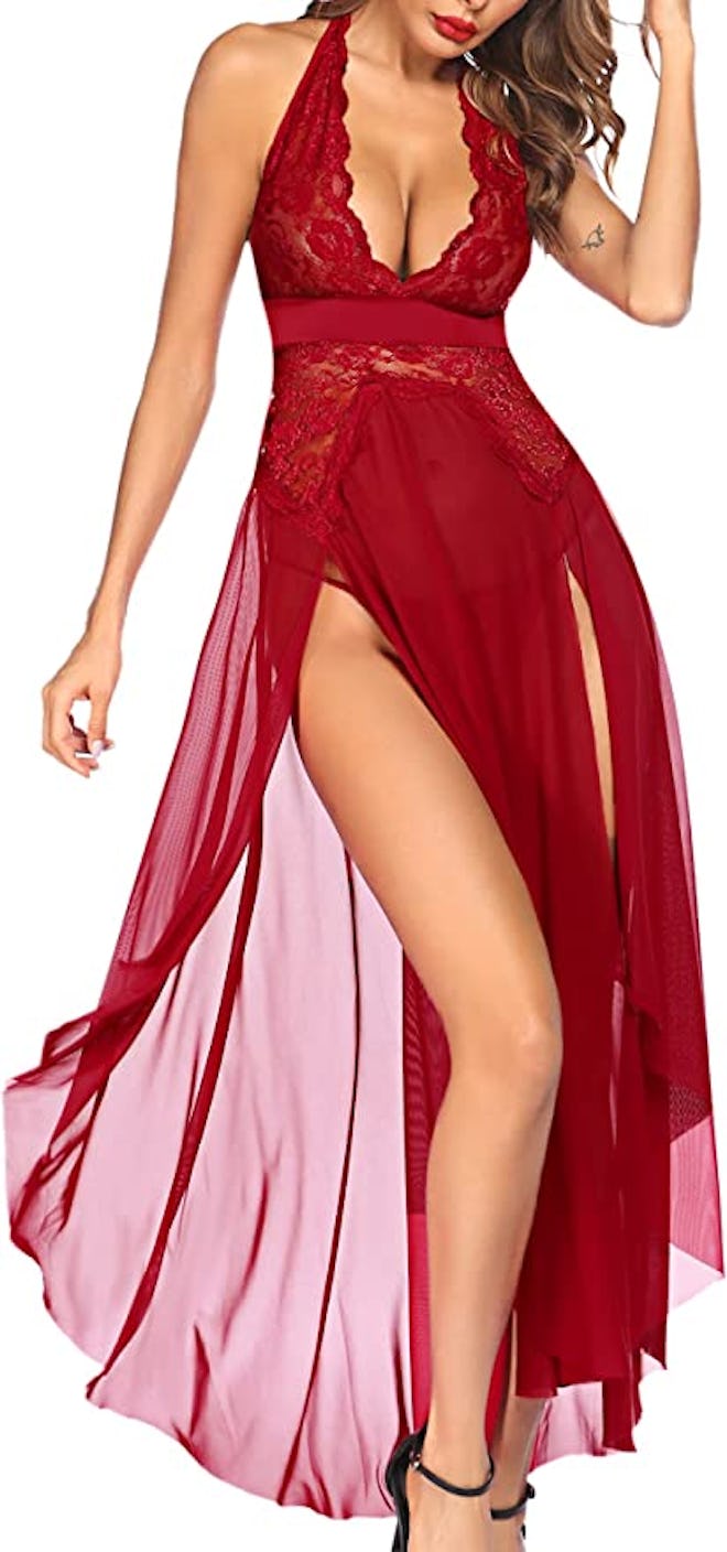 Lace Lingerie Gown