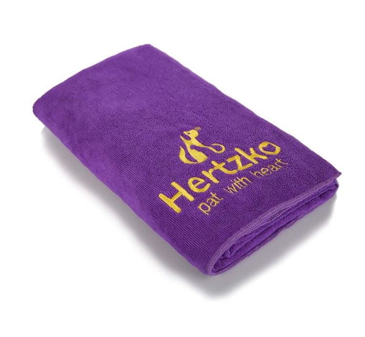 Hertzko Microfiber Pet Bath Towel