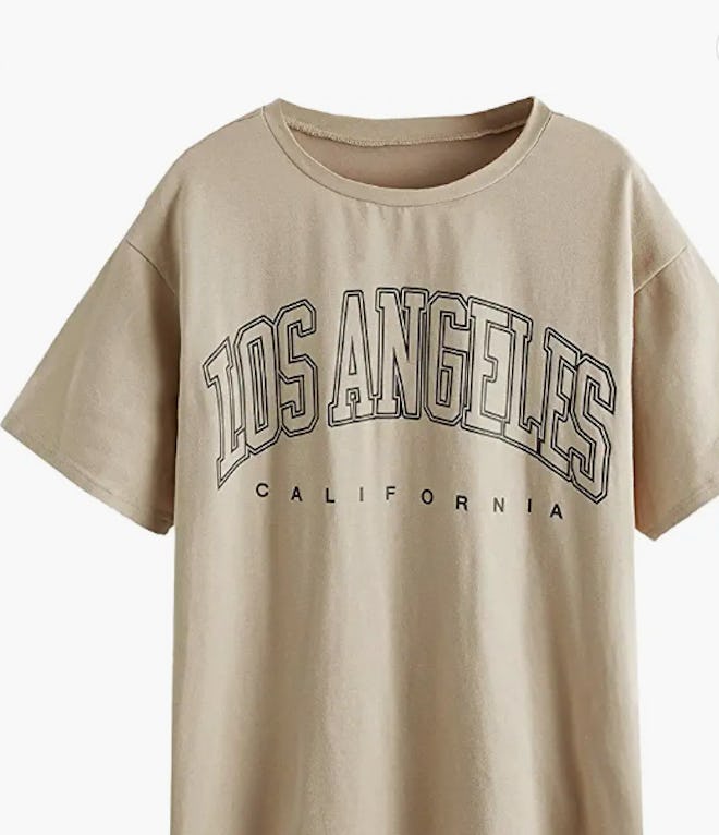 SOLY HUX Graphic Oversized Tee