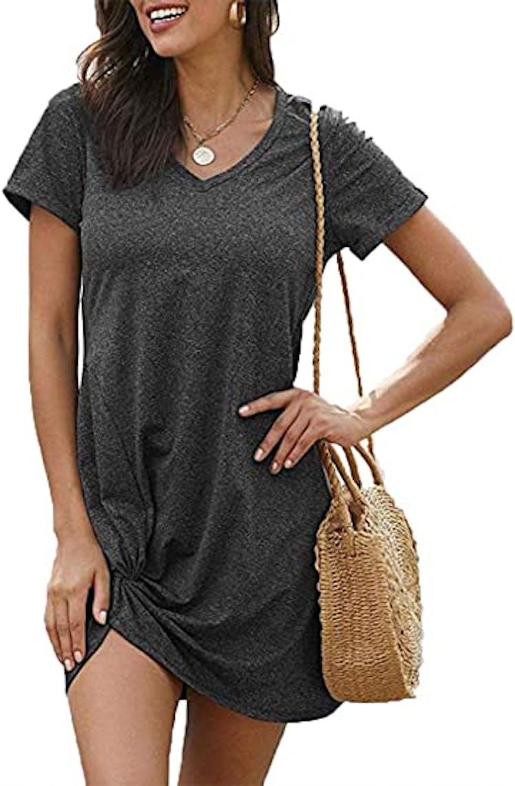 Locryz Casual T-Shirt Dress