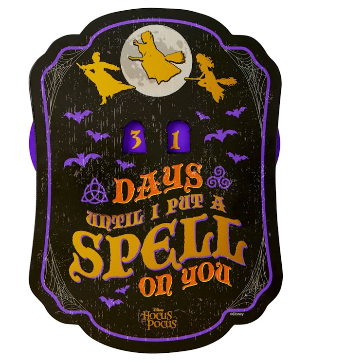 This countdown is one of the Spirit Halloween 'Hocus Pocus' 2022 decorations you need. 