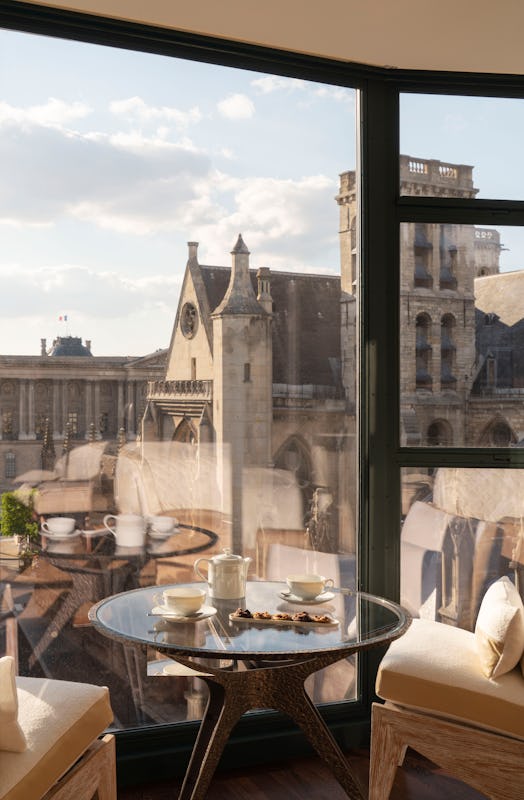 A view from the Cheval Blanc Paris