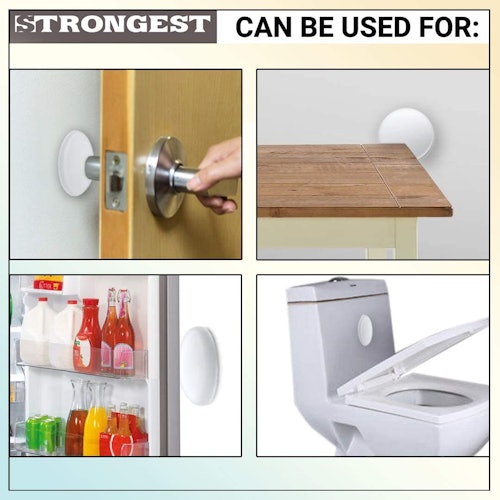 Strongest Home Door Handle Stoppers (Set Of 6)