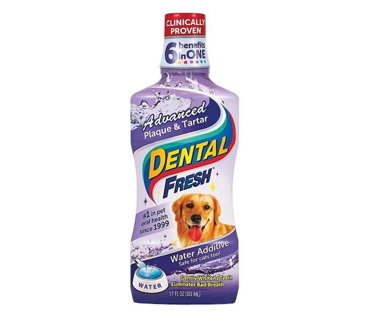 Dental Fresh Advanced Plaque and Tartar Water Additive for Dogs