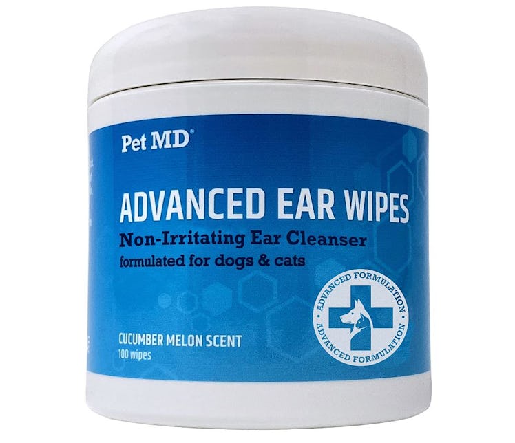 Pet MD Cat and Dog Ear Cleaner Wipes (100 Count)