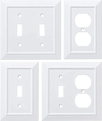 Franklin Brass Duplex Wall & Switch Plate Covers (3-Pack)