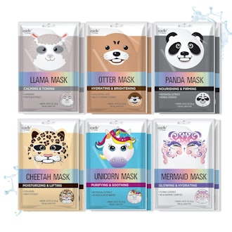 Epielle Animal Spa Masks (12-Pack)
