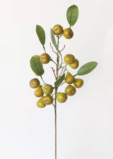 Artificial Pear Branch - 30"