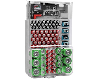 The Battery Organizer and Tester with Cover