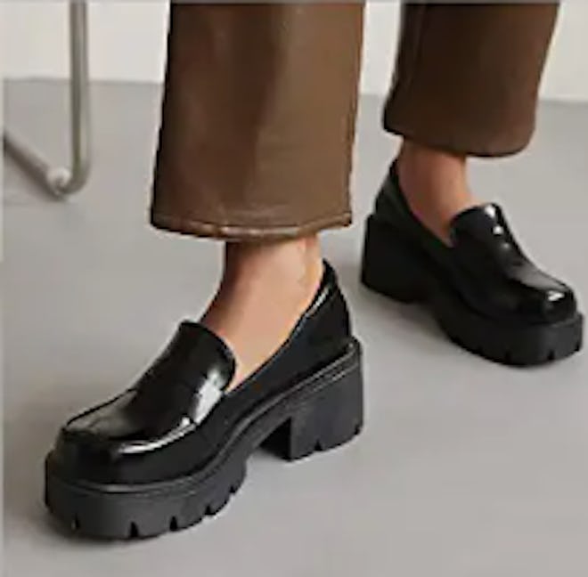 AMINUGAL Chunky Mary Jane Oxfords