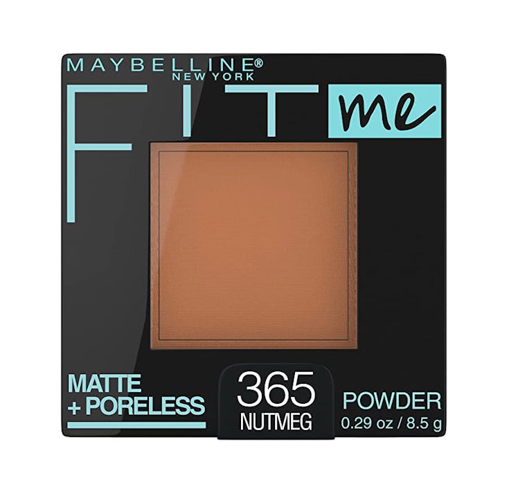 Maybelline New York Fit Me Matte + Poreless Powder Makeup is the best drugstore face powder foundati...