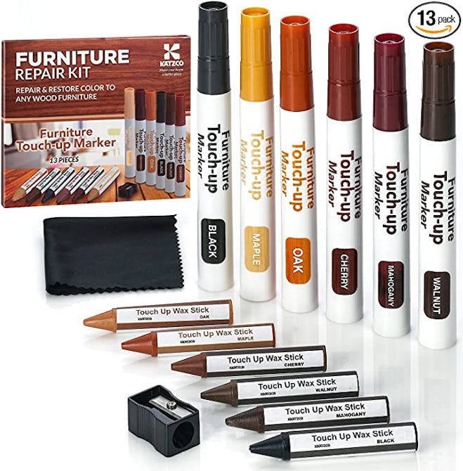 Katzco Furniture Repair Kit Wood Markers (13-Pack)
