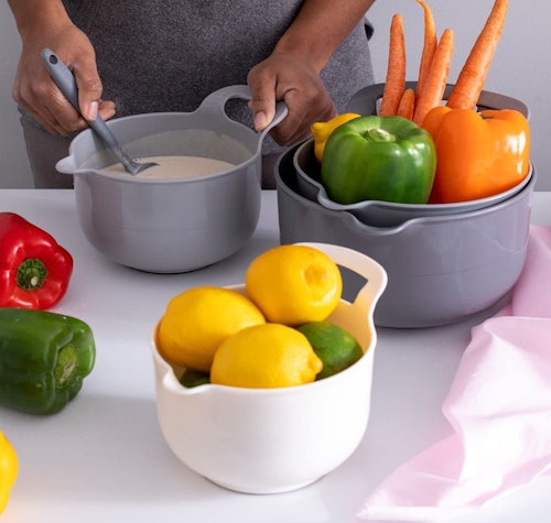 COOK WITH COLOR Mixing Bowls (4 Pieces)