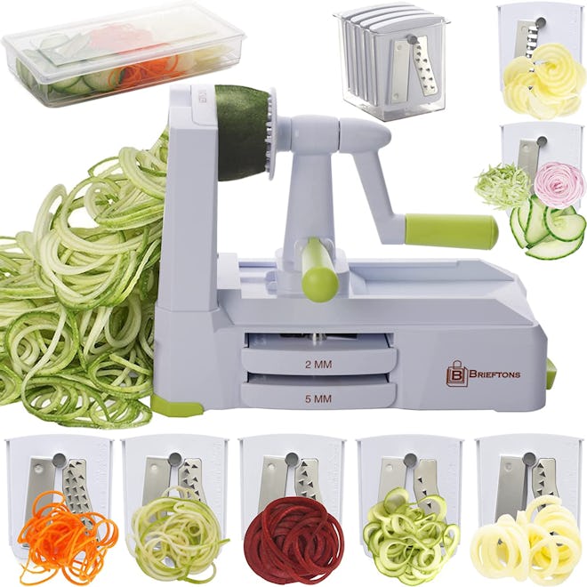 Brieftons 7-Blade Vegetable Spiralizer