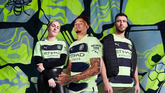 Manchester City Puma jerseys