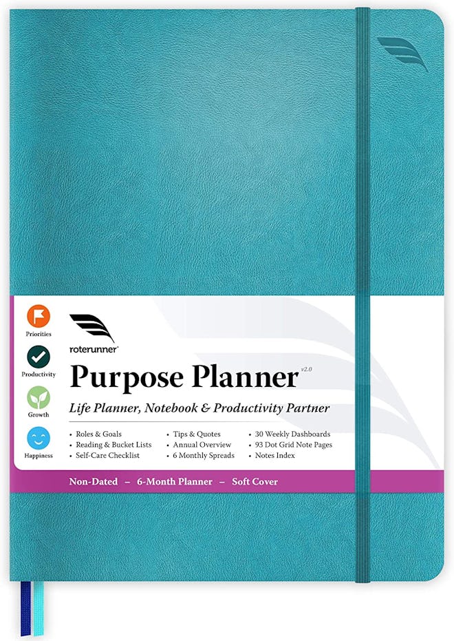 Roterunner Purpose Planner is the writer's choice for best daily planner. 
